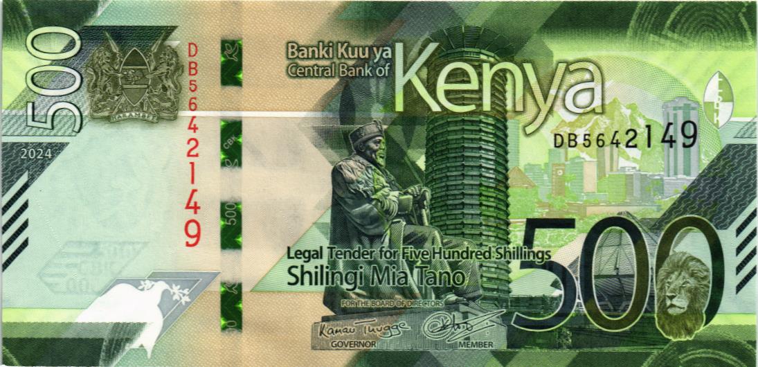 КЕНИЯ 500 ШИЛЛИНГОВ мини 1