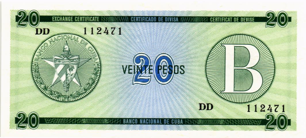 КУБА 20 ПЕСО мини 1