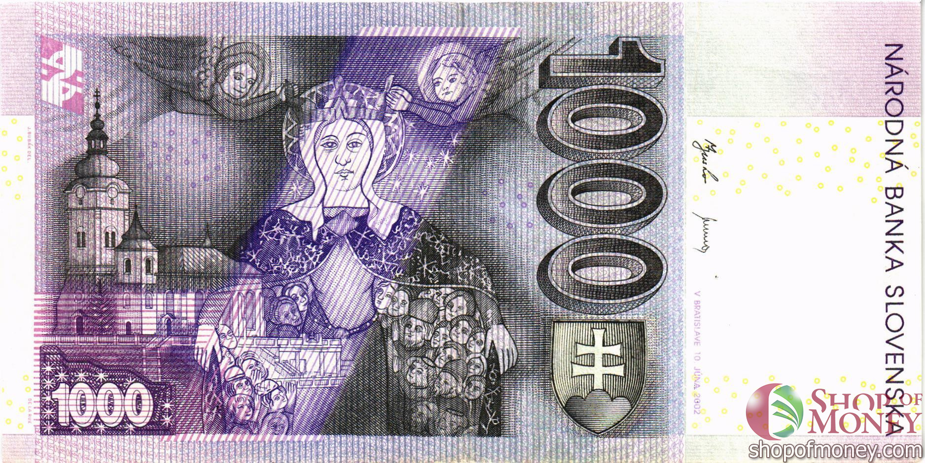 СЛОВАКИЯ 1000 КРОН мини 2