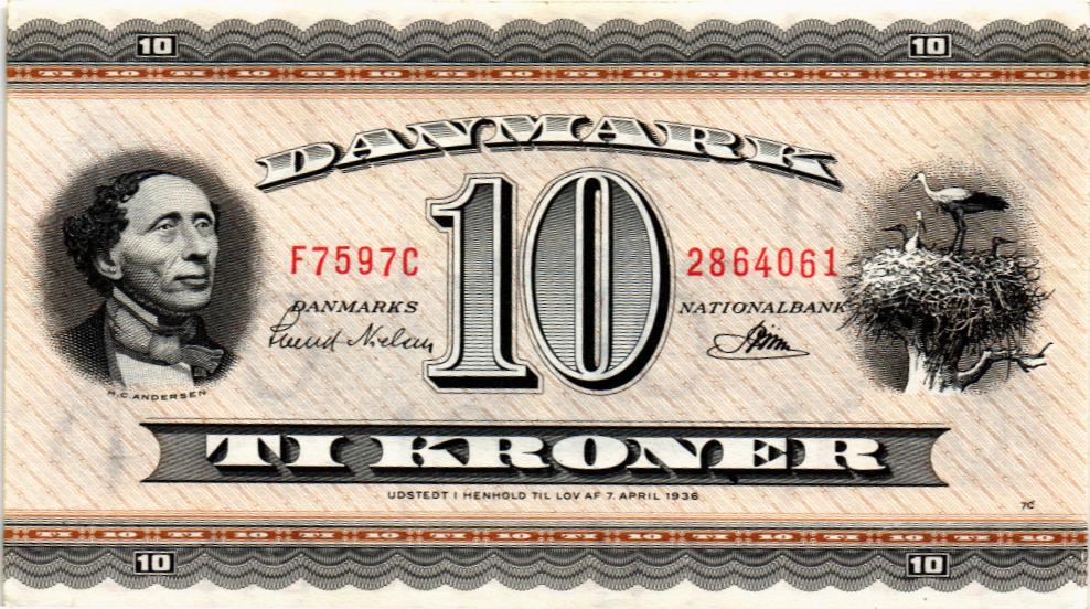 ДАНИЯ 10 КРОН