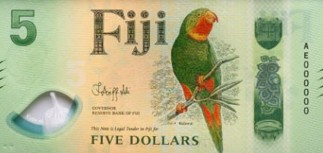 ФИДЖИ 5 ДОЛЛАРОВ мини 1