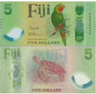 ФИДЖИ НАБОР 5 10 20 50 100 ДОЛЛАРОВ мини 3