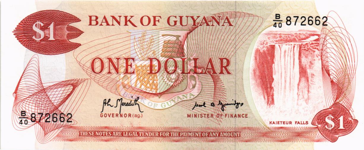 ГАЙАНА 1 ДОЛЛАР
