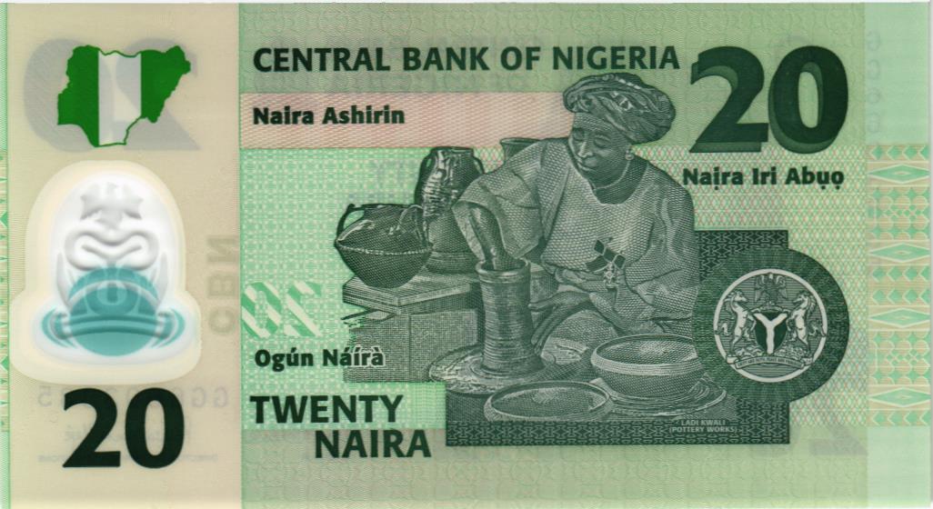 НИГЕРИЯ 20 НАЙРА мини 2