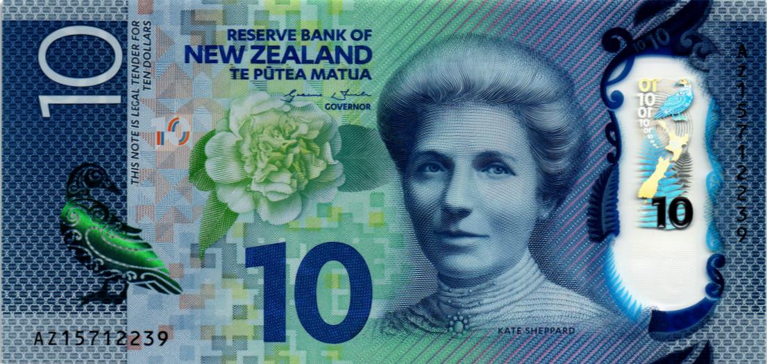 НОВАЯ ЗЕЛАНДИЯ 10 ДОЛЛАРОВ