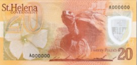 ОСТРОВ СВЯТОЙ ЕЛЕНЫ 20 ФУНТОВ мини 2