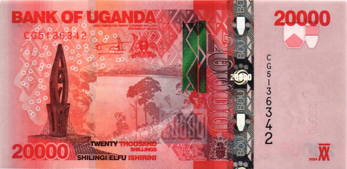 УГАНДА 20000 ШИЛЛИНГОВ