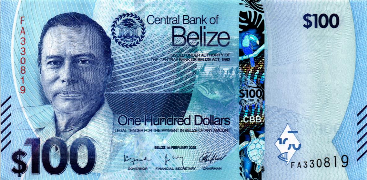 БЕЛИЗ 100 ДОЛЛАРОВ мини 1