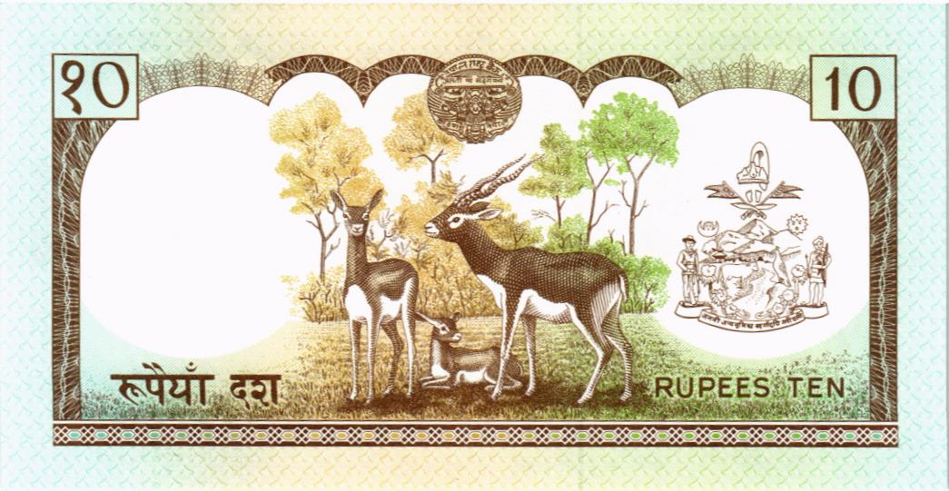 НЕПАЛ 10 РУПИЙ мини 2