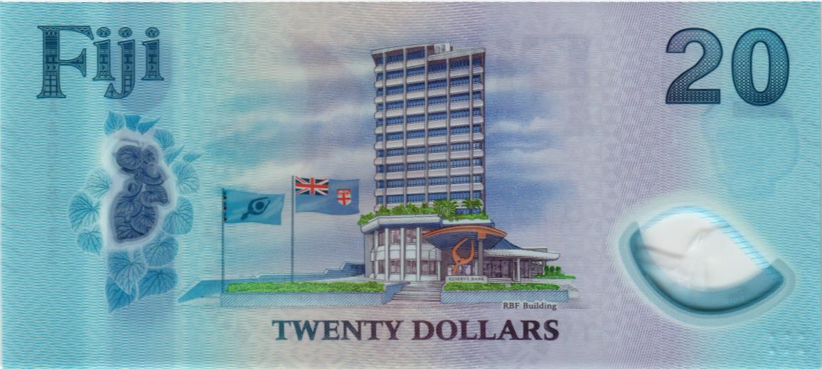 ФИДЖИ 20 ДОЛЛАРОВ мини 2