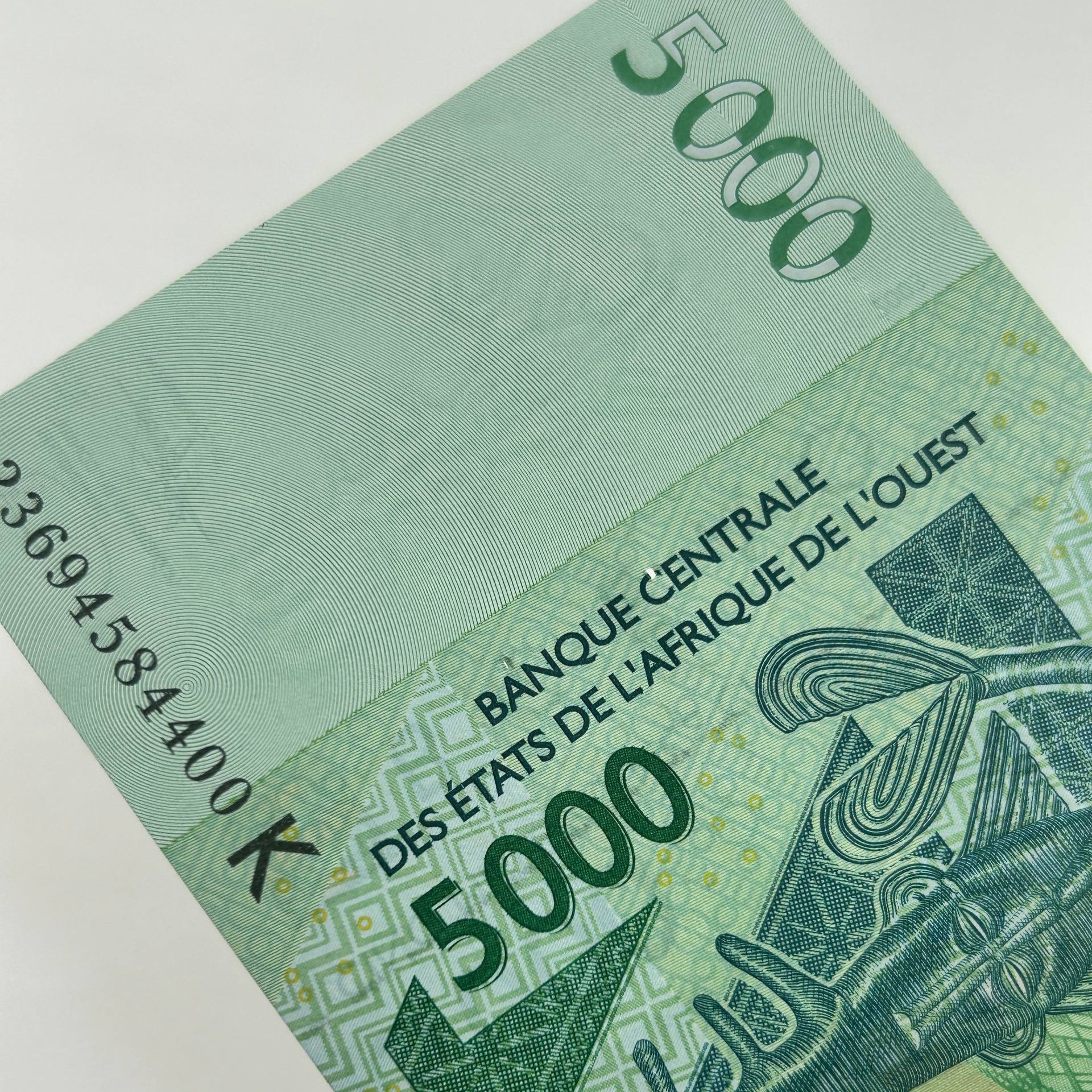 WAS - СЕНЕГАЛ 5000 ФРАНКОВ (K) мини 3