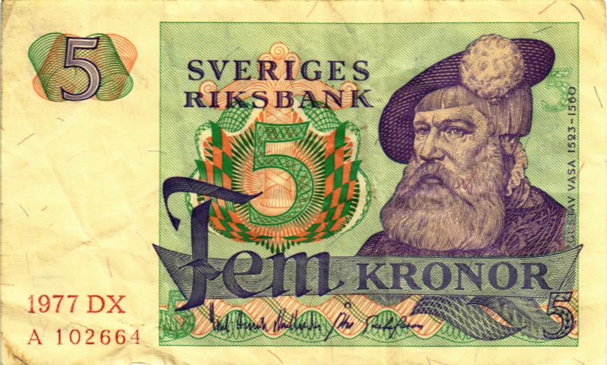ШВЕЦИЯ 5 КРОН мини 1