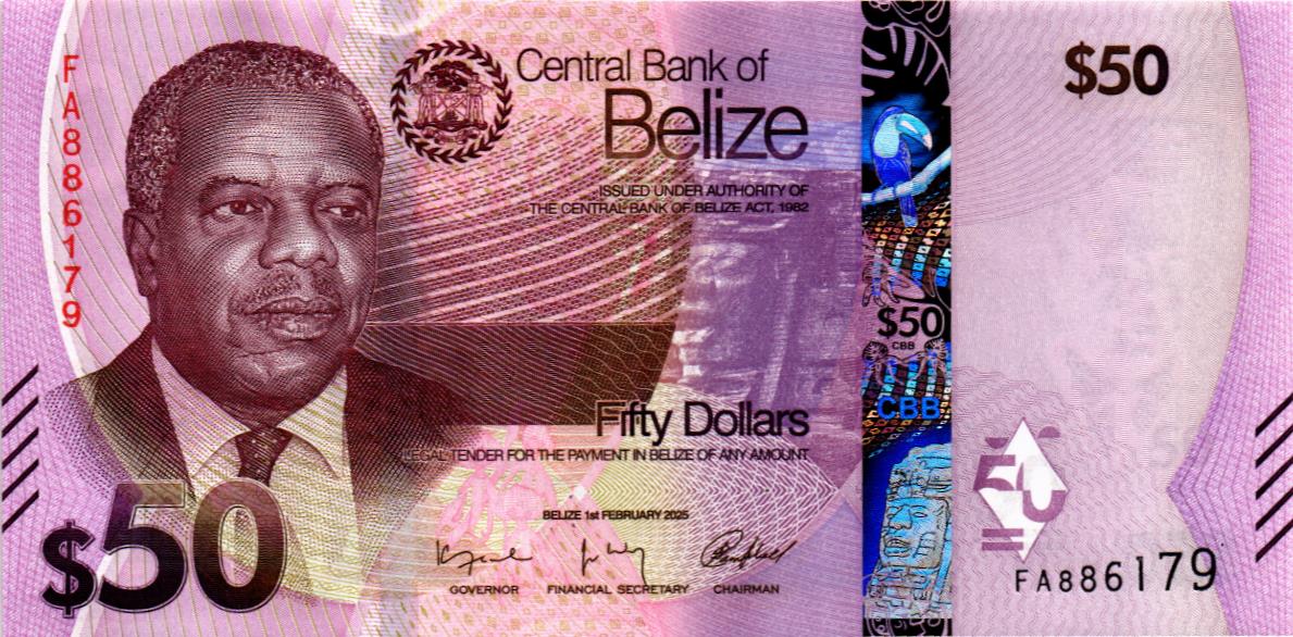 БЕЛИЗ 50 ДОЛЛАРОВ мини 1