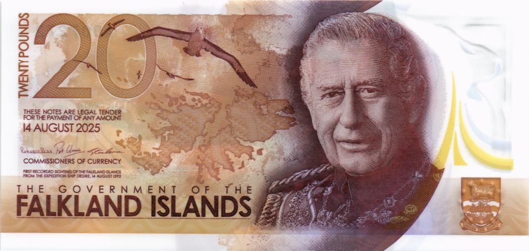ФОЛКЛЕНДСКИЕ ОСТРОВА 20 ФУНТОВ