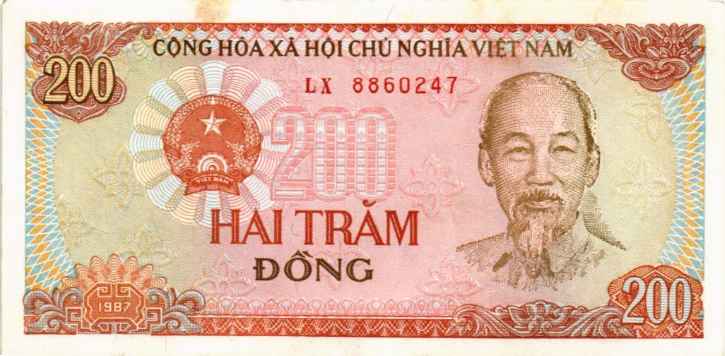 ВЬЕТНАМ 200 ДОНГ