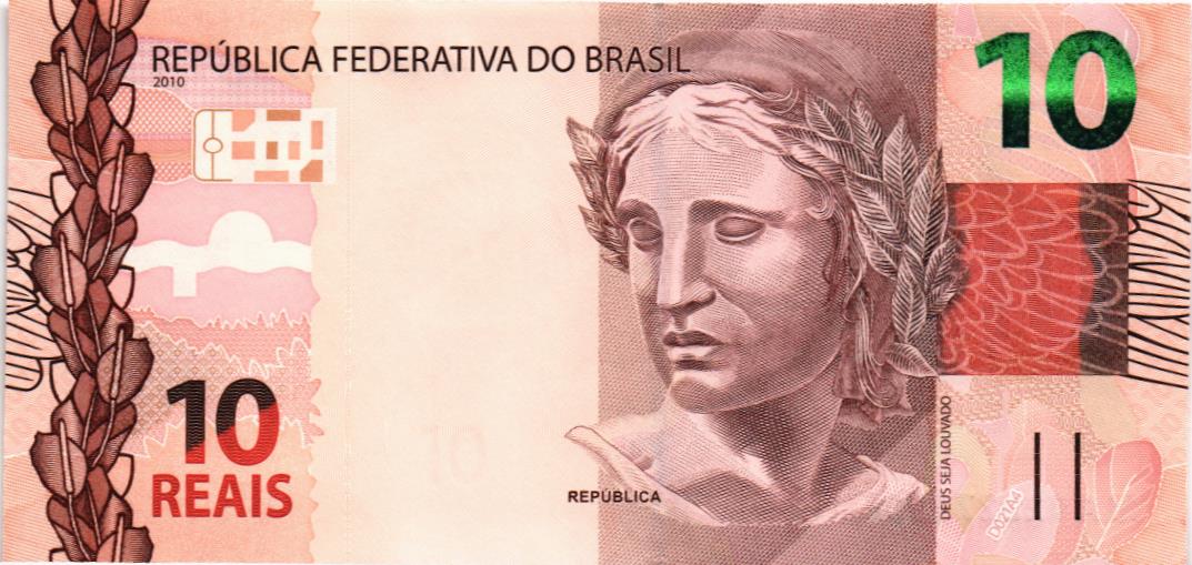 БРАЗИЛИЯ 10 РЕАЛ мини 1