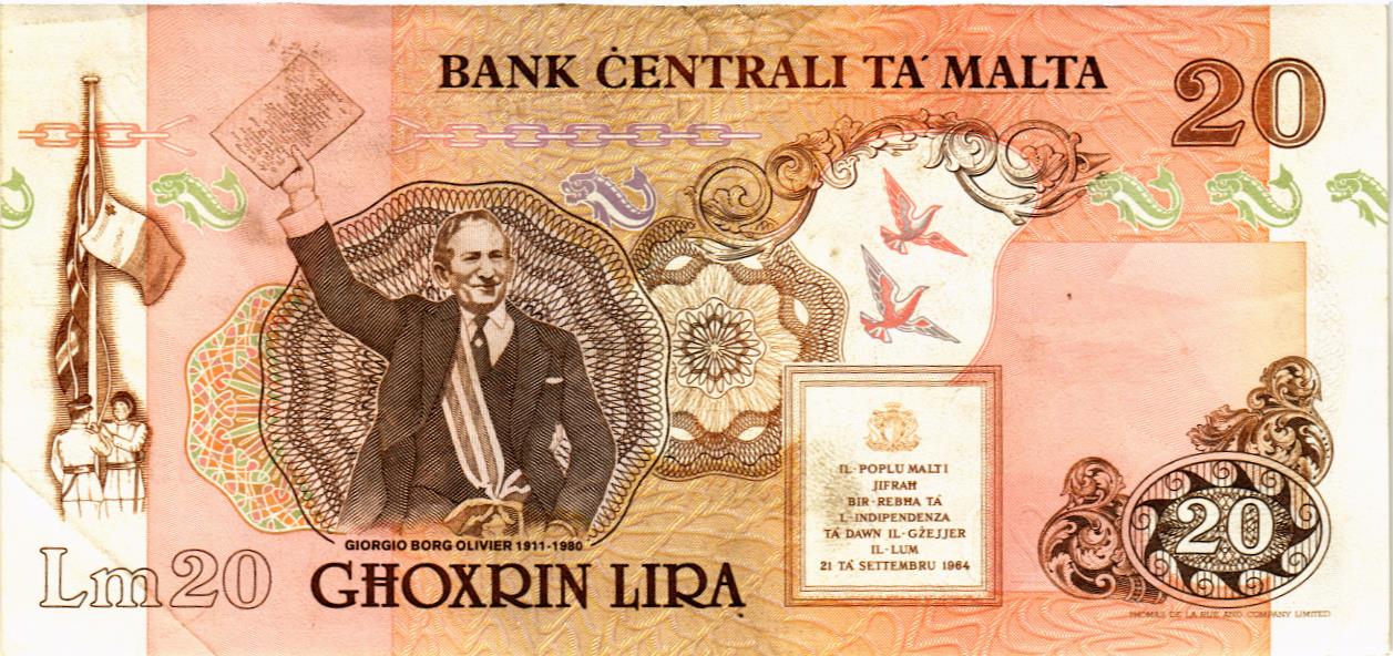 МАЛЬТА 20 ЛИР мини 2