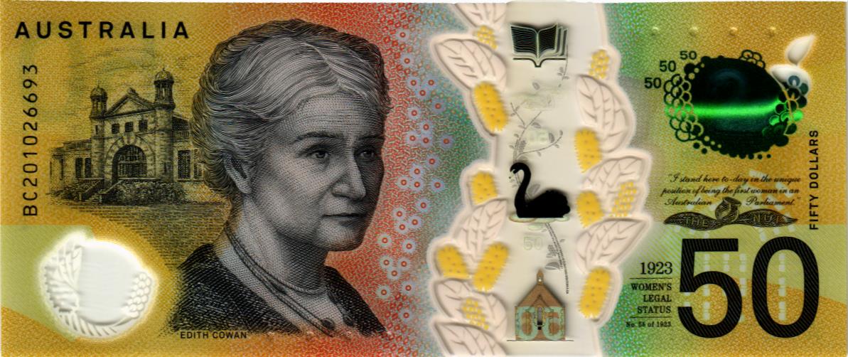 АВСТРАЛИЯ 50 ДОЛЛАРОВ мини 2