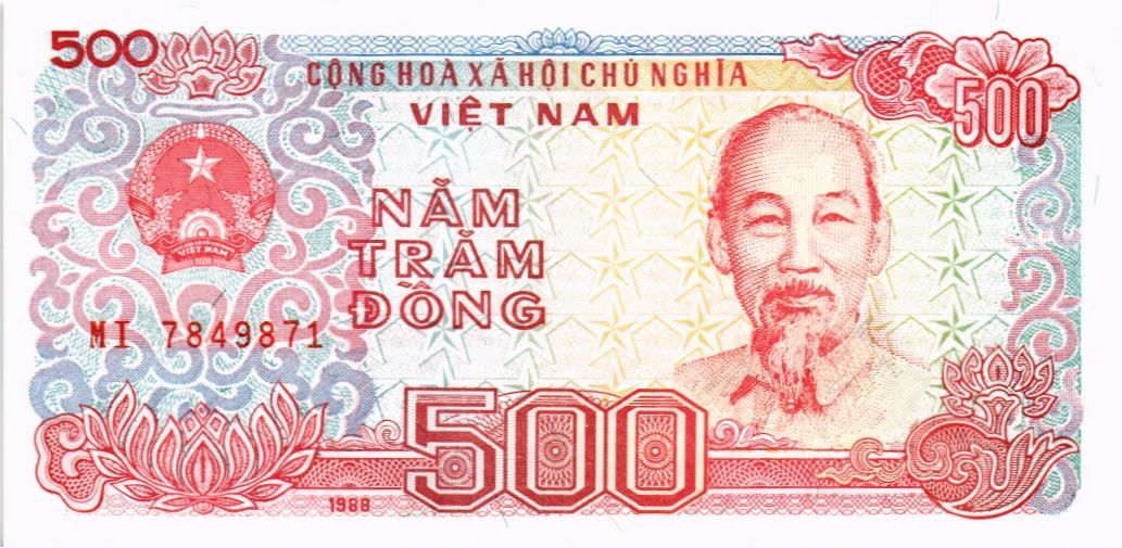 ВЬЕТНАМ 500 ДОНГ