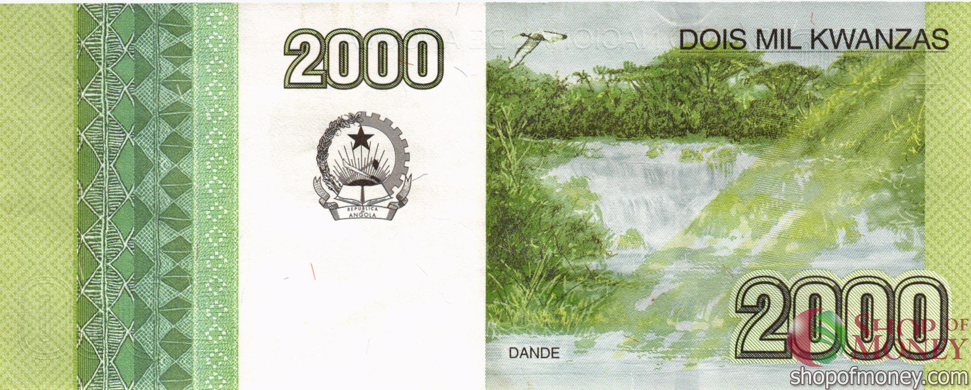 АНГОЛА 2000 КВАНЗА мини 2