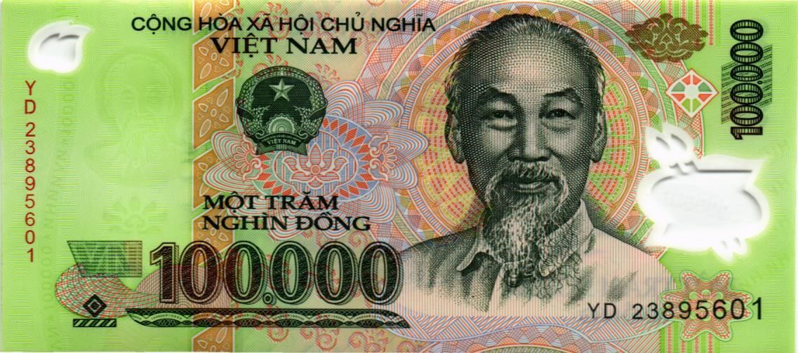 ВЬЕТНАМ 100000 ДОНГ