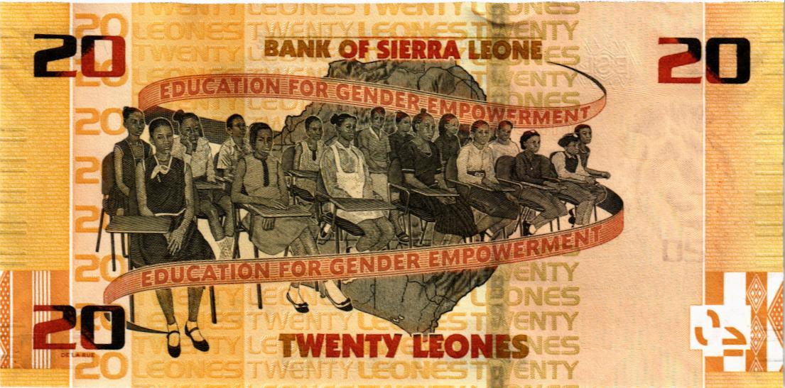 СЬЕРРА ЛЕОНЕ 20 ЛЕОНЕ мини 2