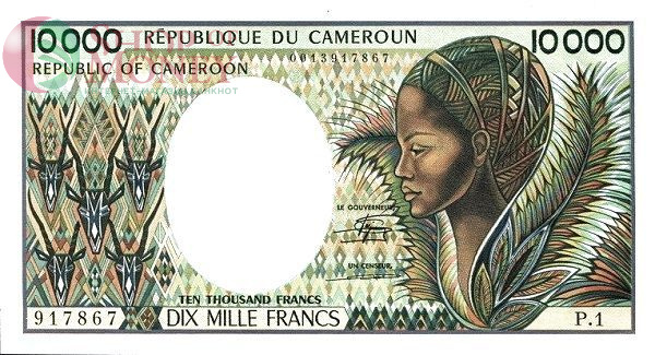 КАМЕРУН 10000 ФРАНКОВ 1