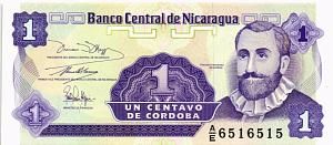 НИКАРАГУА 1 ЦЕНТАВО 1