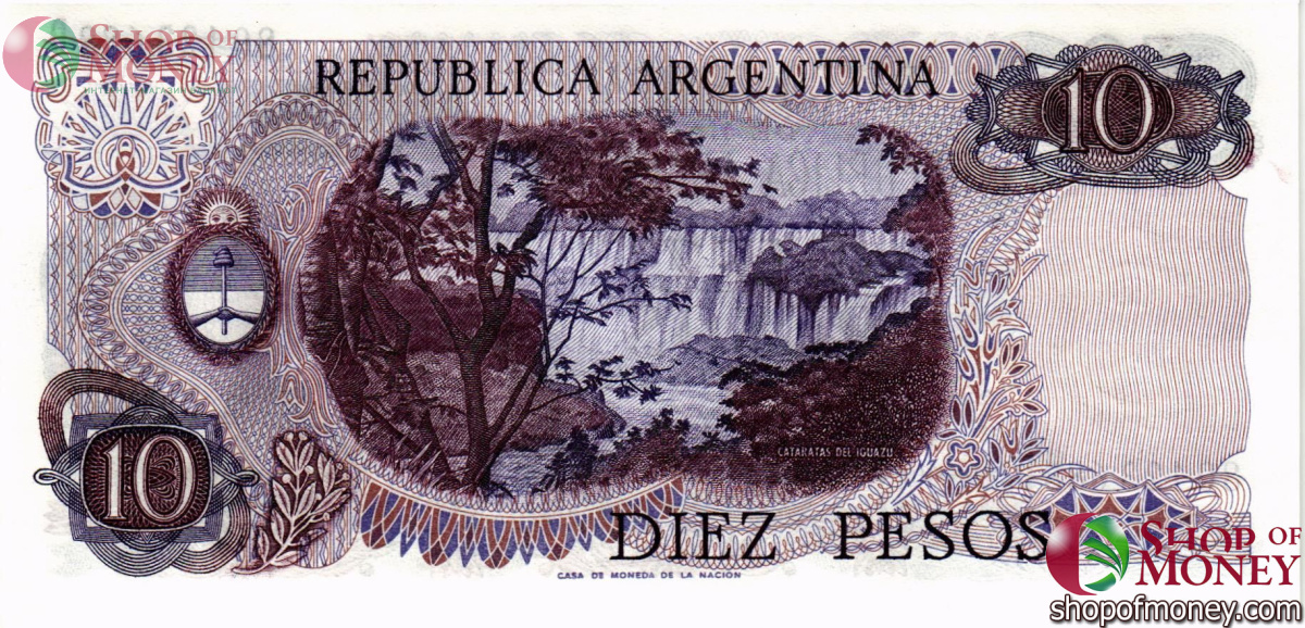 АРГЕНТИНА 10 ПЕСО 2