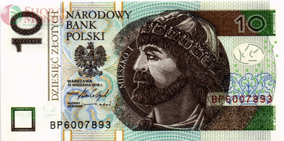 ПОЛЬША 10 ЗЛОТЫХ 1