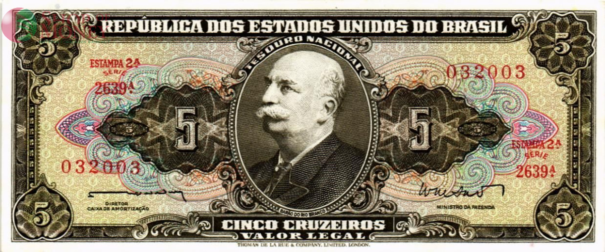 БРАЗИЛИЯ 5 КРУЗЕЙРО 1