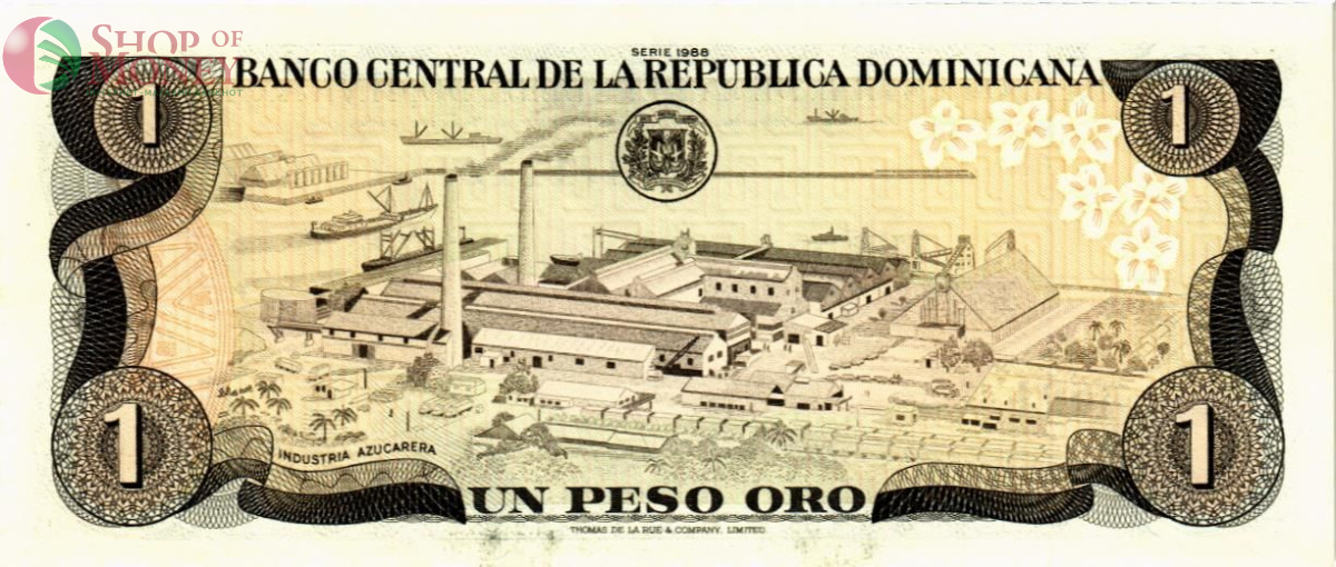 ДОМИНИКАНСКАЯ РЕСПУБЛИКА 1 ПЕСО 2