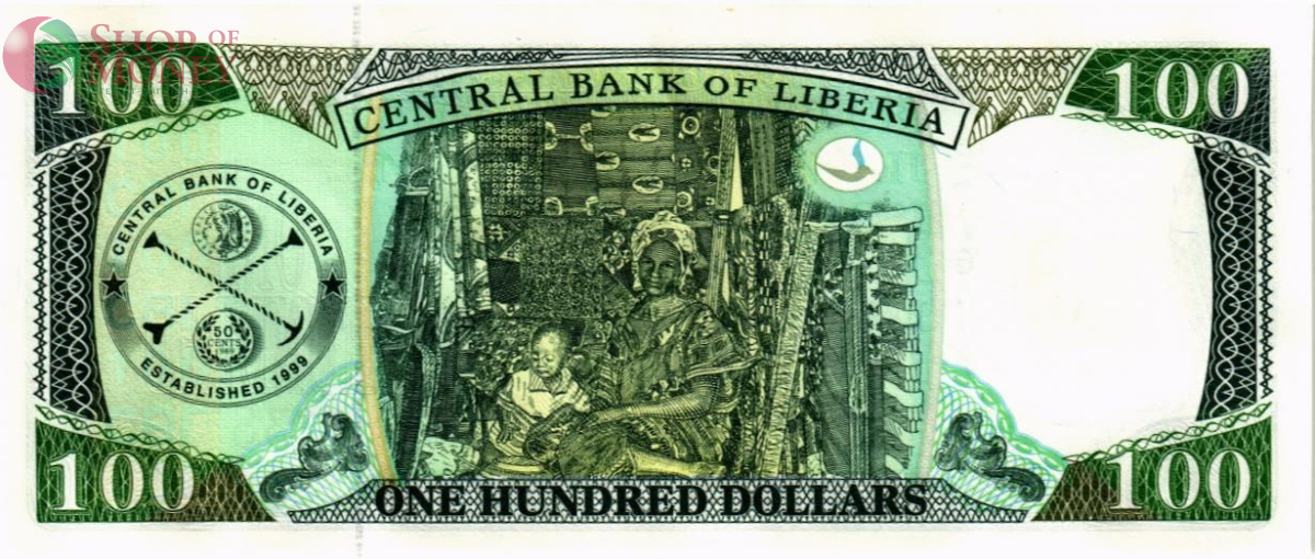 ЛИБЕРИЯ 100 ДОЛЛАРОВ 2