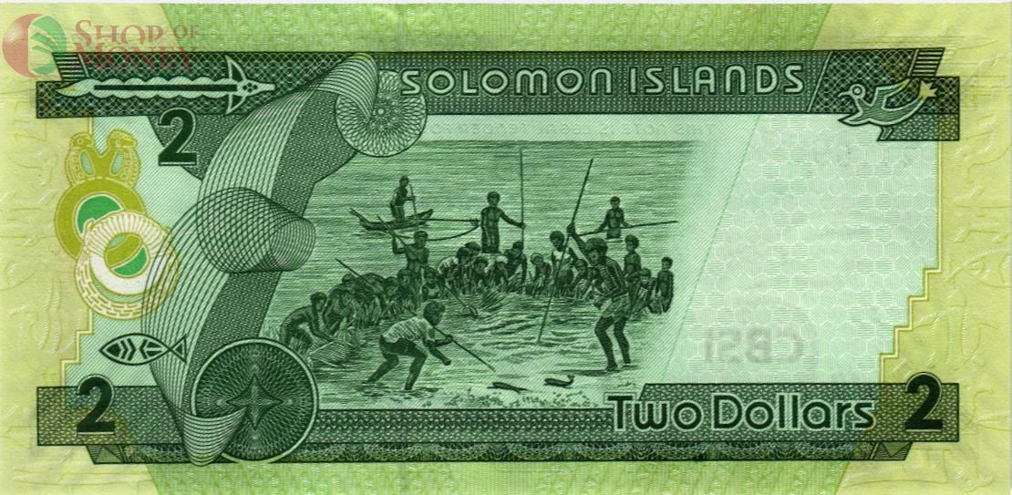 СОЛОМОНОВЫ ОСТРОВА 2 ДОЛЛАРА 2