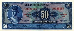 МЕКСИКА 50 ПЕСО (BQX) 1