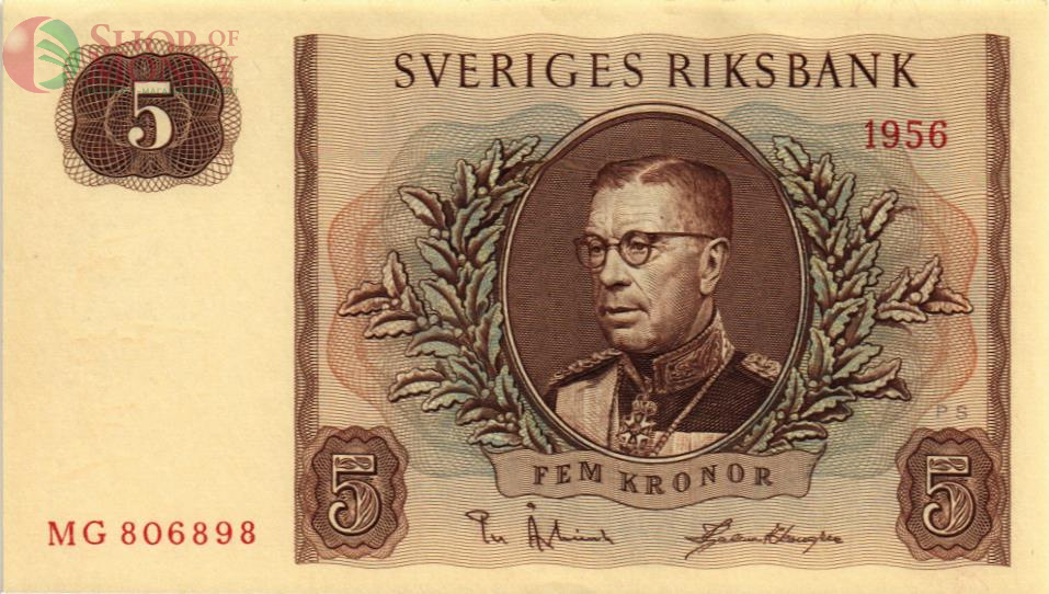 ШВЕЦИЯ 5 КРОН 1