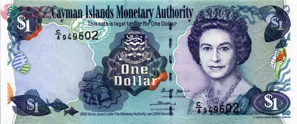 КАЙМАНОВЫ ОСТРОВА 1 ДОЛЛАР (C/4) 1