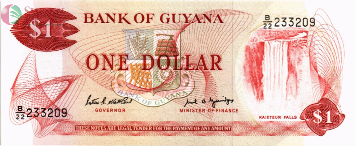 ГАЙАНА 1 ДОЛЛАР 1