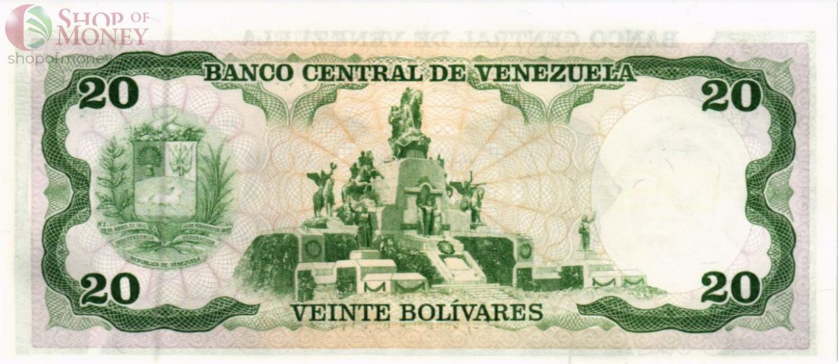 ВЕНЕСУЭЛА 20 БОЛИВАР 2
