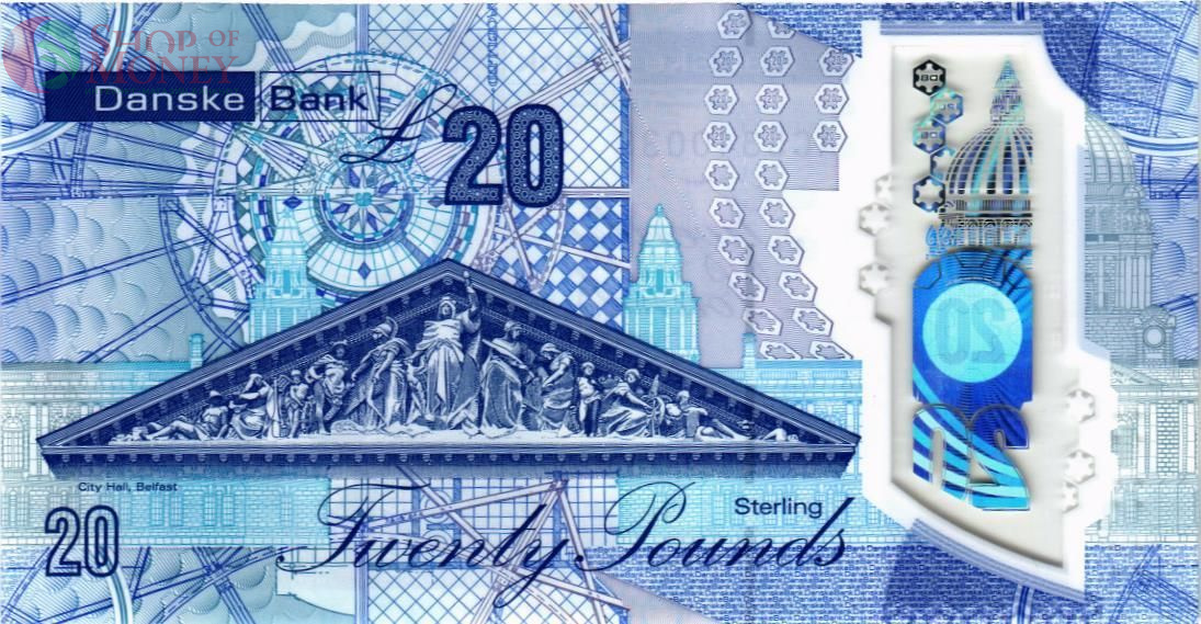 СЕВЕРНАЯ ИРЛАНДИЯ 20 ФУНТОВ (DANSKE BANK) 2