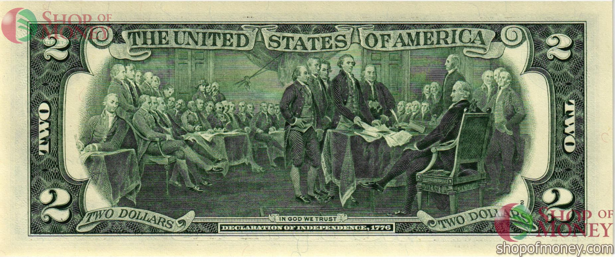 США 2 ДОЛЛАРА (K-Даллас) 2