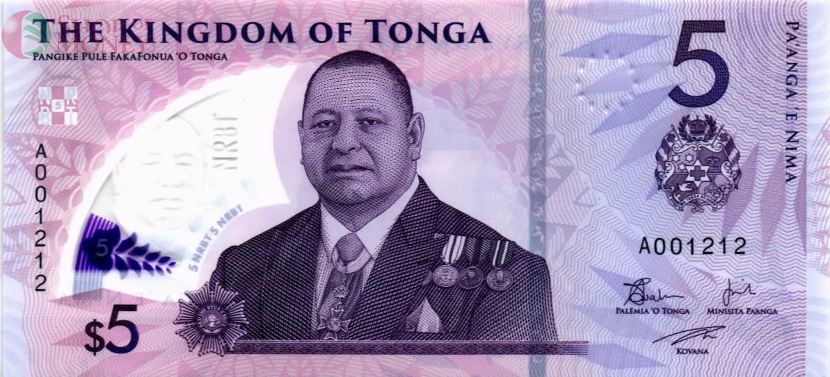 ТОНГА 5 ПААНГА #A001212 1
