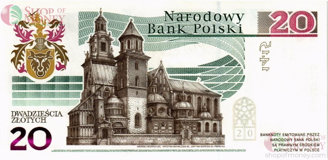 ПОЛЬША 20 ЗЛОТЫХ (В БУКЛЕТЕ) 3