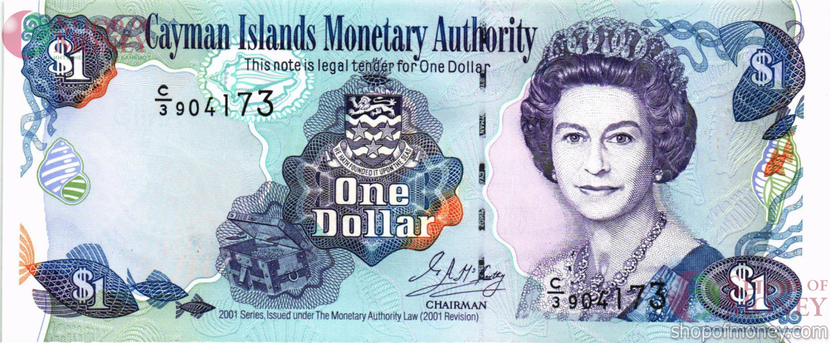 КАЙМАНОВЫ ОСТРОВА 1 ДОЛЛАР (C/3) 1