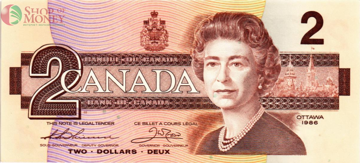 КАНАДА 2 ДОЛЛАРА 1