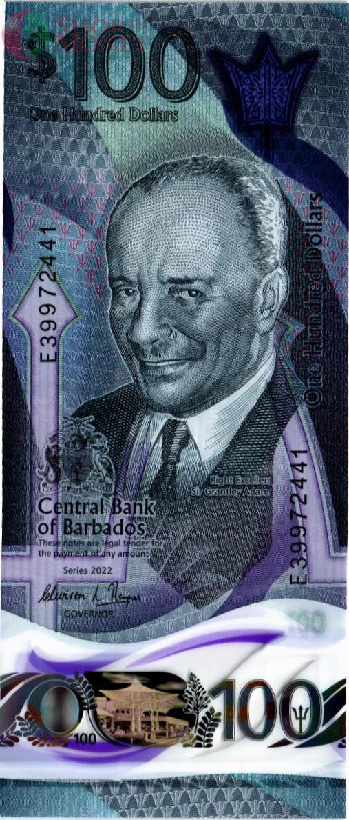 БАРБАДОС 100 ДОЛЛАРОВ 1