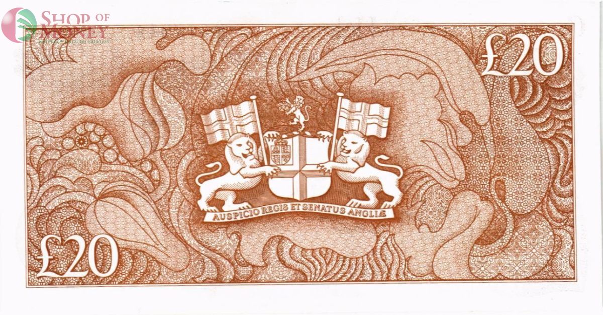 ОСТРОВ СВЯТОЙ ЕЛЕНЫ 20 ФУНТОВ 2