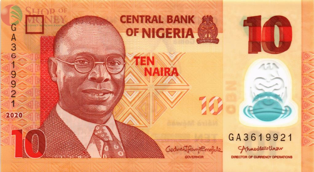 НИГЕРИЯ 10 НАЙРА 1