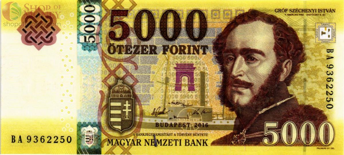 ВЕНГРИЯ 5000 ФОРИНТОВ 1