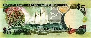 КАЙМАНОВЫ ОСТРОВА 5 ДОЛЛАРОВ (C/2) 2